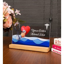 PremiumPort Doktor Temalı Hediye Çerçevesi, Masa Isimliği, Özel Hediye Alternatifi