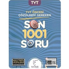 Karekök Tyt Öncesi Çözülmesi Gereken Son 1001 Soru