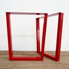 Star Krom Trapezoid Masa Ayağı Seti