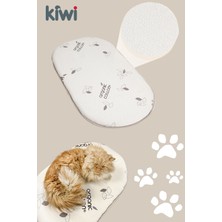 Feyza Design Yüksek Dansiteli Organik Pamuklu Kedi ve Köpek Yatağı 70X50 cm