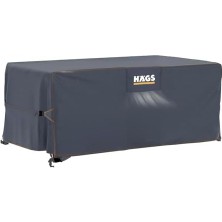 Bahçe Mobilyası Örtüsü, 150-90-74CM, Ağır Hizmet Kumaş, Su Geçirmez, Dış Mekan Masa Örtüsü, Havalandırmalı Masa ve Koruma Kılıfı Gri