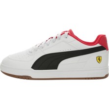 P309197 Puma Ferrari Caven Iıı Erkek Spor Ayakkabı Beyaz