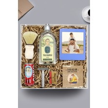 PremiumPort Tıraş Kolonyası, Sabun ve Fırça Hediye Seti, Şık ve Pratik Kullanım