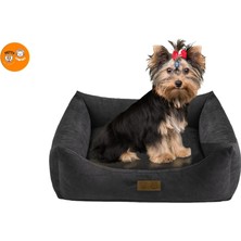 Feyza Design Rahat ve Şık Küçük Büyük Irk Köpek ve Kedi Yatakları, Yıkanabilir ve Dayanıklı