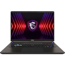 MSI Msı Vector 16 Hx A13VHG-495TR I7-13700HX 16 GB 1 Tb SSD RTX4080 16" Gaming Laptop - Outlet