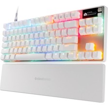 Steelseries Apex Pro Tkl Gen 3 Beyaz Rgb Omnipoint Switch Kablolu Mekanik Oyuncu Klavyesi Teşhir