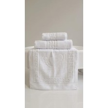 3'lü Havlu Set-1 Adet El 50X90, 1 Adet Banyo 70X140 1 Ayak Adet 50X70