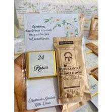 PremiumPort 24 Kasım Öğretmenler Günü Hediye Seti, Kahve ve Çikolata Kart, 10 Adet