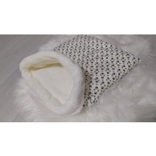 Feyza Design Rahat ve Şık Kedi Uyku Yatağı, Mağarası ve Çorap Tasarımı