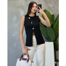 Salome Butik Bronşlu Süveter