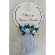 PremiumPort Isme Özel Ahşap Kapı Süsü, Sünnet Temalı Duvar Dekoru