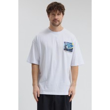 Segnante Erkek Relaxed 005 Beyaz T-Shirt