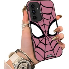 Ucuc Samsung Galaxy A54 Uyumlu Silikon Kenar Sert Arka Anti Düşme Kılıfı Spiderman