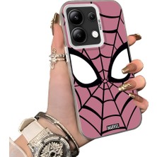 Ucuc Redmi Note 13 4g Uyumlu Silikon Kenar Sert Arka Anti Düşme Kılıfı Spiderman