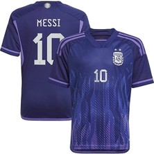 2022 Qatar Dünya Kupası Arjantin Lionel Messi Forması