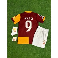 G,á,l,atā.sã,r,ãy 2025/26 Yeni Sezon Iç Saha Parçalı M,ã.u,r.o Î,c,à.r.d.i Çocuk Forması 4'lü Set