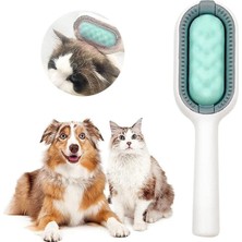 Feyza Design Evcil Hayvan Temizliği Seti, Tüy Tarağı ve Fırça, Çok Fonksiyonlu 4'ü 1 Arada