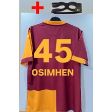 'gâlatâsarây 2025-26 Yeni 5 Yıldızlı Iç Saha Parçalı V'îctor-O'sîmhen Forması Maske Hediyeli