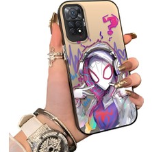 Ucuc Redmi Note 12 Pro 4g Uyumlu Silikon Kenar Sert Arka Anti Düşme Spiderman Kılıfı