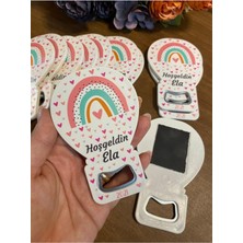 PremiumPort 40 Adet Renkli Doğumgünü ve Babyshower Magnet Açacak Seti