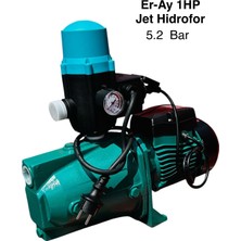 Eray Er-Ay Jet 100L 1hp 220V Hidromatlı Paket Hidrofor 4 Kat / 5daire