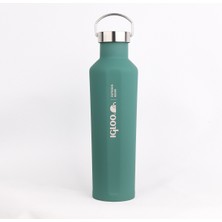 Igloo Marka Amerikan Malı Pentagon Termos 750 ml Içi Çelik, Dışı Plastik, Taşıma Kulplu Ince, Zarif Termos