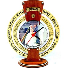 PremiumPort Şık ve Modern Sonsuz Maya Saati, Dekoratif ve Estetik Tasarım
