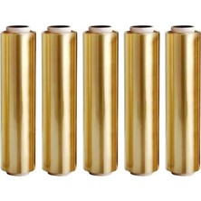 Şeylişeyler - Gıda Streç Film – Dayanıklı & Esnek – 30×300 M – 5 Rulo