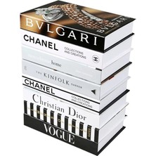 8'li Özel Seri Dekoratif Kitap Kutusu