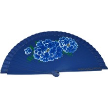 PremiumPort Şık Çift Taraflı Ahşap El Yelpa