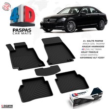 Modifiyecim  Mercedes C Serisi W204 4d Havuzlu Paspas 2007-2014 A+ Kalite 4DS-96216