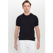 Altınyıldız Classics %100 Pamuk Standart Fit Normal Kesim Bisiklet Yaka Triko Tişört