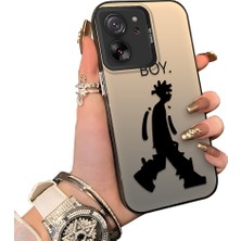 Ucuc Mi 13T/MI 13T Pro Uyumlu Silikon Kenar Sert Arka Anti Düşme Çift Kılıfı