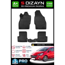 Modifiyecim  Opel Corsa E 3D Pro Havuzlu Paspas 2014-2019 A+ Kalite 3DS-SDZ173