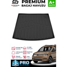 Modifiyecim  Vw Caddy 3D Pro Bagaj Havuzu 2020 Üzeri A+ Kalite 3BH-SDZ094