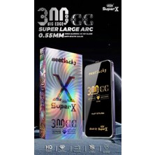 Bowie İphone 16e için Premium 300 cd Kavisli ultra güçlü temperli ekran koruyucu darbe emici kırılmaz cam