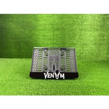 Pi Dekorasyon Red Bull Siyah 3D Kabrtmalı Pleksi Motor Plakalığı - 2