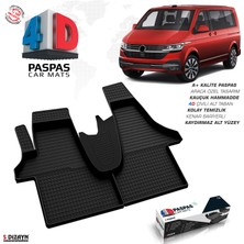Modifiyecim  Vw Transporter T6.1 4d Havuzlu Paspas 2019-2025 A+Kalite 4DS-84031