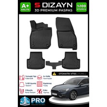 S-Dizayn Seat Leon 4 Otomatik 3D Pro Havuzlu Paspas 2021 Üzeri A+ Kalite
