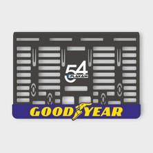 Pi Dekorasyon Good'year 3D Kabartmalı Pleksi Motor Plakalığı