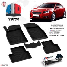 Modifiyecim  Chevrolet Cruze 4d Havuzlu Paspas 2009-2019 A+Kalite 4DS-01443-A
