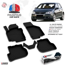 Modifiyecim  Vw Golf 5 4d Havuzlu Paspas 2004-2008 A+Kalite 4DS-82293-A