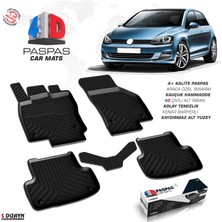 Modifiyecim  Vw Golf 7 4d Havuzlu Paspas 2013-2020 A+Kalite 4DS-84026