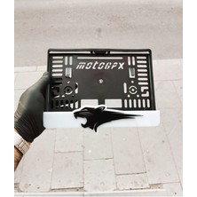 Pi Dekorasyon Motorsiklet Plakalık Lazer Kesim Pleksi