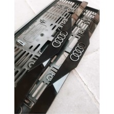 Pi Dekorasyon Plakalık Lazer Kesim Pleksi 2 Adet | Özel Üretim - Mat | Audi Uyumlu