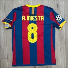 F.c B.a.r.c.e.l.o.n.a 2011 Şampiyonlar Ligi Finali Andr S Iniesta Nostalji Forması