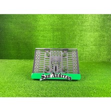 Pi Dekorasyon San Andreas Yeşil 3D Kabrtmalı Pleksi Motor Plakalığı