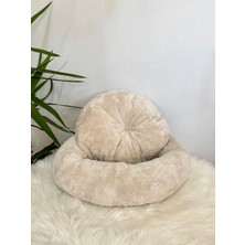 Feyza Design Rahat ve Yumuşak Evcil Hayvan Yatağı, Konforlu Uyku Alanı