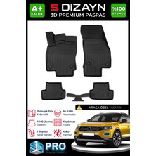 Modifiyecim  Vw T-Roc 3D Pro Havuzlu Paspas 2019 Üzeri A+ Kalite 3DS-SDZ060