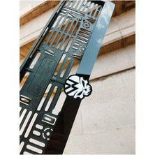 Pi Dekorasyon Plakalık Volkswagen Kuru Kafa Araç Için(2 Adet) Kişiye Özel / Isime Özel